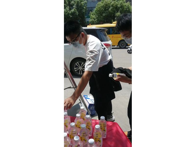增健饮品为高考学子助力
