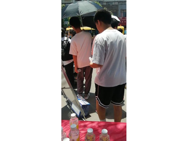 增健饮品为高考学子助力