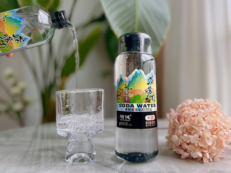青柑普洱苏打水